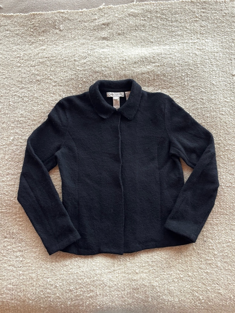 Vintage Boiled Merino Wool Jacket